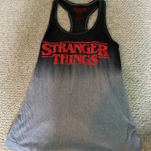 stranger things tank top